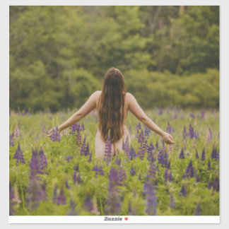 schattige boudoir met groene portret Sticker