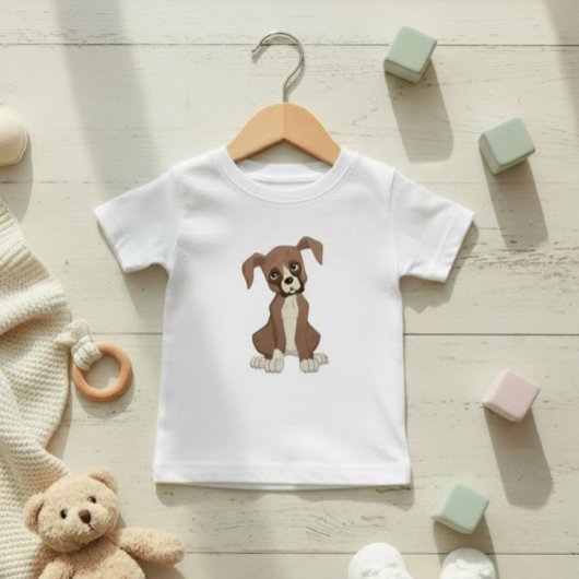 Schattige Boxer Puppy Hond Baby of Peuter