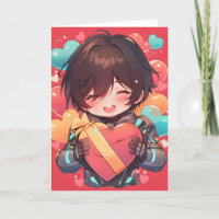Schattige Boy Sci-Fi Anime Love