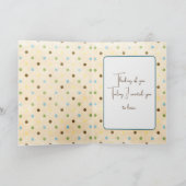 Schattige bruin Beer dat aan je denkt Kaart (Binnen)