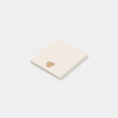 Schattige bruin Beer paar Post-it® Notes (Schuin)