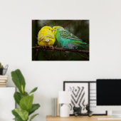 Schattige budgetten poster (Thuiskantoor)