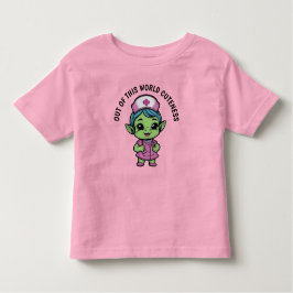 Schattige buitenaardse verpleegster kinder shirts