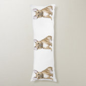 Schattige bulkhondpuppy lichaamskussen (Voorkant Verticaal)