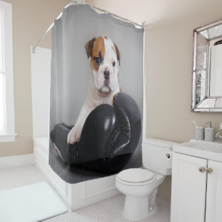 Schattige Bulldog Boxer Engels Bulldog Lover Gift Douchegordijn