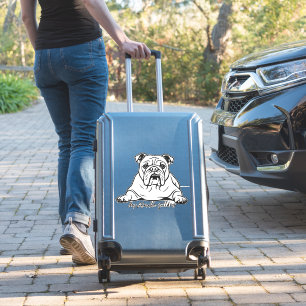 Schattige Bulldog Sticker