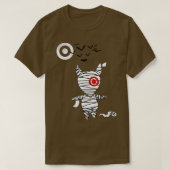Schattige Bullseye Hondenteamlid TShirt 1 (Design voorkant)