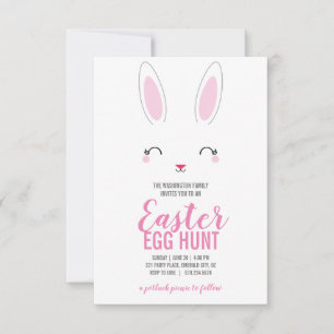 schattige bundel EASTER EGG HUNT brunch picknick Kaart
