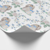Schattige Bunnies Cadeaupapier (Hoek)