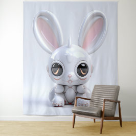 Schattige Bunny Ears Tapestry Wandkleed