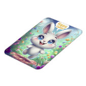 Schattige Bunny Paasmagnet Magneet (Linkerzijde)