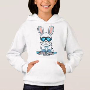 Schattige Bunny Skiën Mount Snow