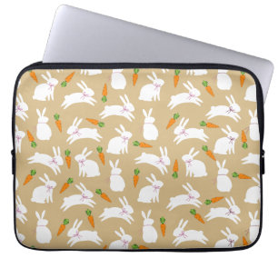 Schattige Bunny Tablet Bag Laptop Sleeve