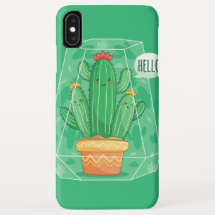 schattige Cactus iPhone XS Max Hoesje