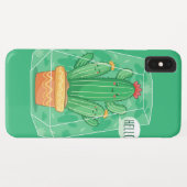 schattige Cactus Case-Mate iPhone Case (Achterkant (horizontaal))
