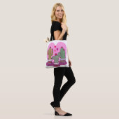 schattige cactus draagtas (Op model)