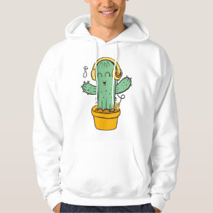 schattige cactus hoodie