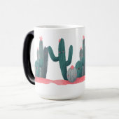 schattige Cactus Magische Mok (Voorkant links)