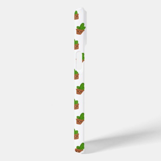 Schattige Cactus Pattern Mobiel Hoesje (Achterkant / Rechts)