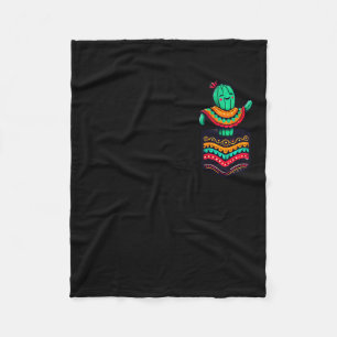 Schattige cactus zak sjaal cinco de mayo Mexicaans Fleece Deken