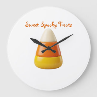 Schattige Candy Corn Halloween | Zoete Griezelfigu Grote Klok