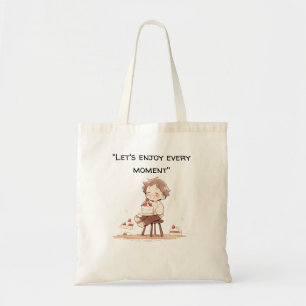 schattige canvas tas
