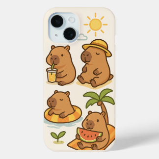Schattige capibara's