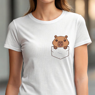 Schattige Capybara-Shirt Schattig en grappig die T-shirt