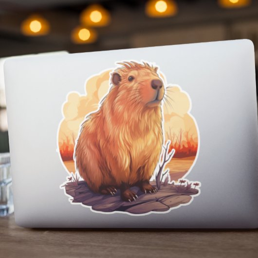 Schattige Capybara  Sticker