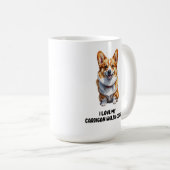 Schattige Cardigan Welsh Corgi Design Koffiemok (Voorkant rechts)