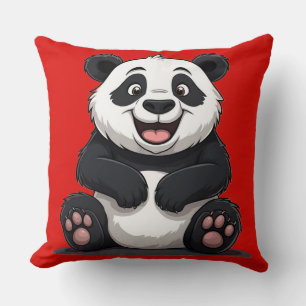 Schattige Cartoon Baby Panda Kussen