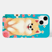 Schattige cartoon hond Case-Mate iPhone case (Achterkant (horizontaal))
