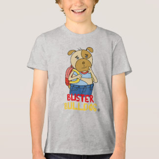 Schattige Cartoon Hond Lachende Puppy Jongens en M Tri-Blend Shirt
