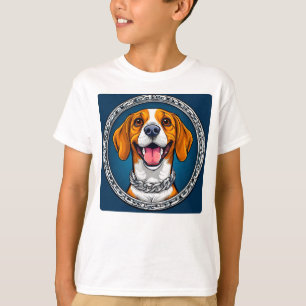 Schattige Cartoon Hond T-shirt