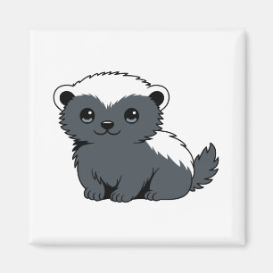 Schattige Cartoon Honingdas Magneet