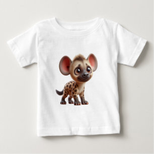 Schattige Cartoon Hyena Cub Graphic