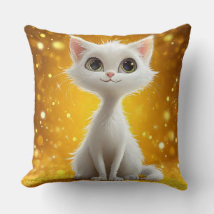 Schattige cartoon kat kussen