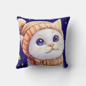 Schattige cartoon kat kussen (Achterkant)