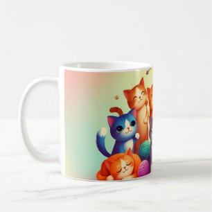 Schattige Cartoon Koffiemok