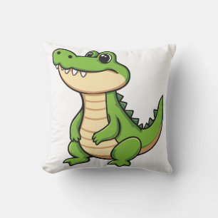 Schattige Cartoon Krokodil Baby Kussen