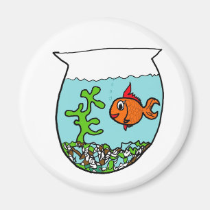 schattige cartoon magneet