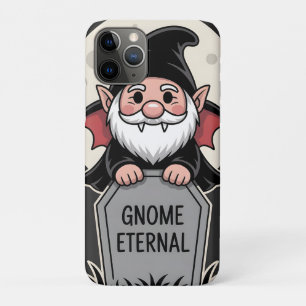 Schattige Cartoon Vampier Kabouter Staand bij een iPhone 11 Pro Hoesje