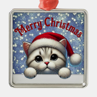 Schattige Cat Christmas Ornament Schattige Kat dec