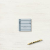 Schattige Cat gepersonaliseerde Post-it notities Post-it® Notes (Op bureau)