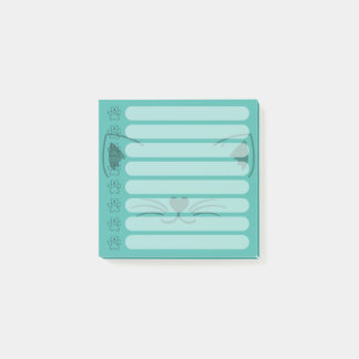Schattige Cat gepersonaliseerde Post-it notities Post-it® Notes