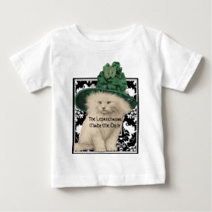 Schattige Cat Green Pet De Leprechaun liet me het 
