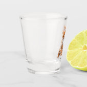 Schattige Cat Shot Glass Glas (Links)