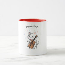 Schattige Cellokat Muzikant 