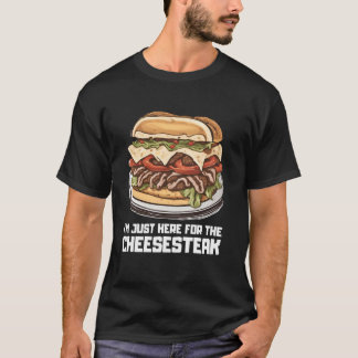Schattige Cheesesteak Kunst Voor Mannen Vrouwen Ki T-shirt