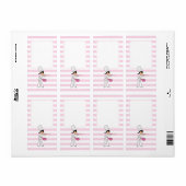 Schattige Chef Motif Canning Jar Label (Full Sheet)